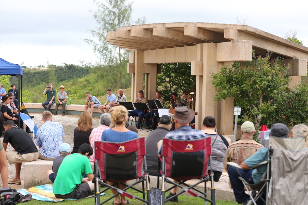 III MEF Band Plays Asan Bay Overlook