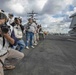 USS Ronald Reagan Hosts Distinguished Visitors