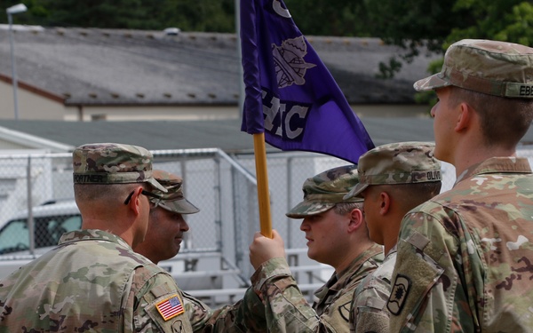 361st CA BDE HHC Change of Command