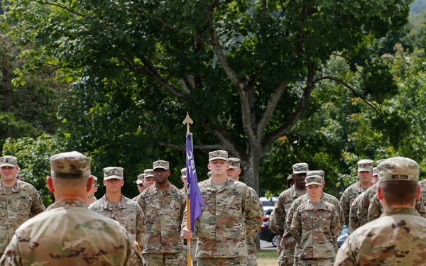 361st CA BDE HHC Change of Command