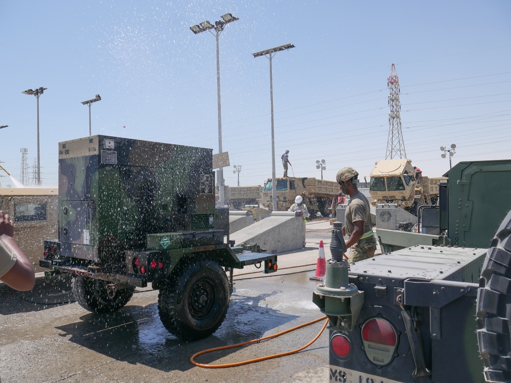 Working At The Washrack