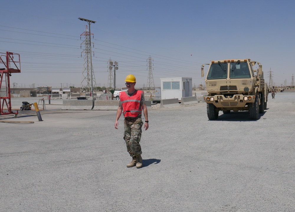 Working At The Washrack