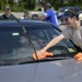 Chiefs wash cars for Navy awareness