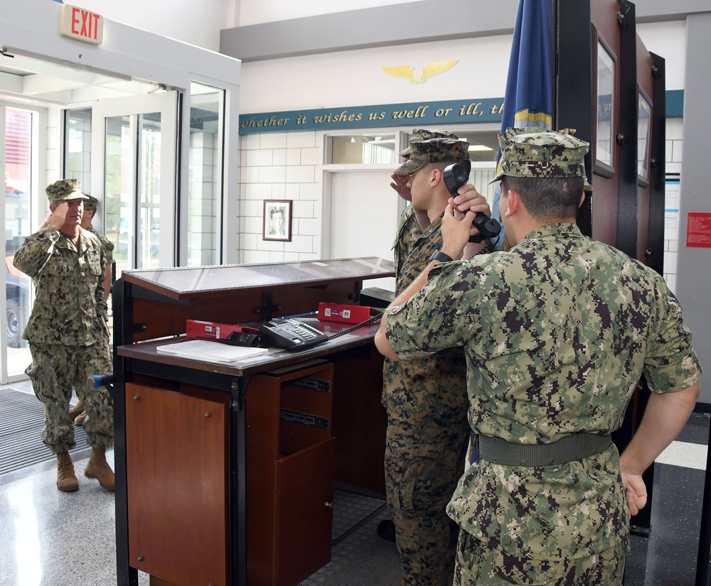 190719 CNSTC SPEAKS TO NROTC NSI MIDSHIPMAN INSTRUCTORS