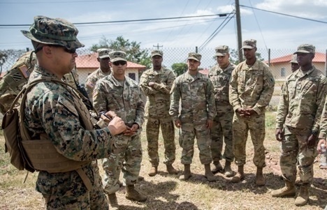 Marines conduct helicopter support training with Army in Honduras