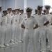 NROTC New Student Indoc - Uniform Inspection