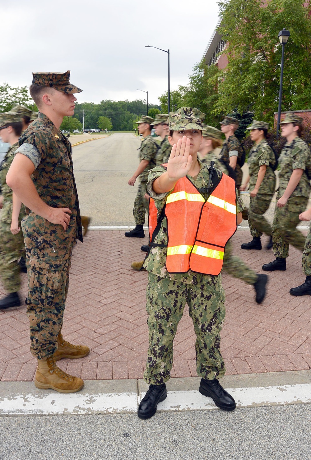 190719 NROTC NSI MIDSHIPMAN CANDIDATES OBSERVE RTC PIR