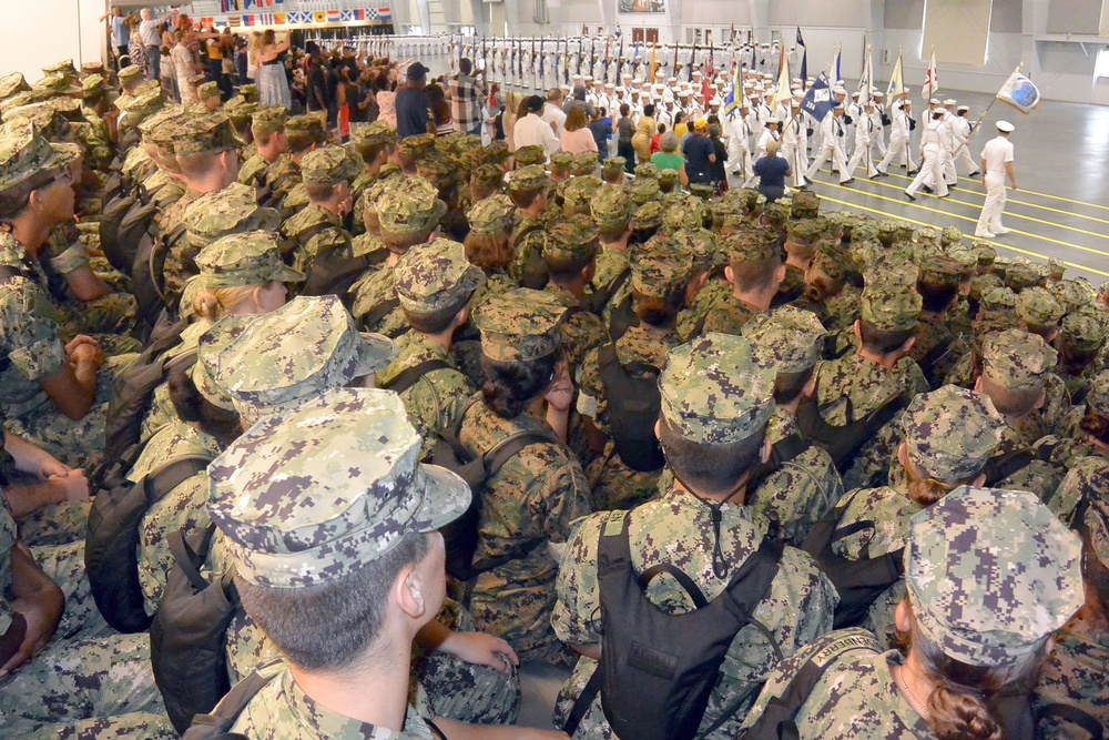 190719 NROTC NSI MIDSHIPMAN CANDIDATES OBSERVE RTC PIR