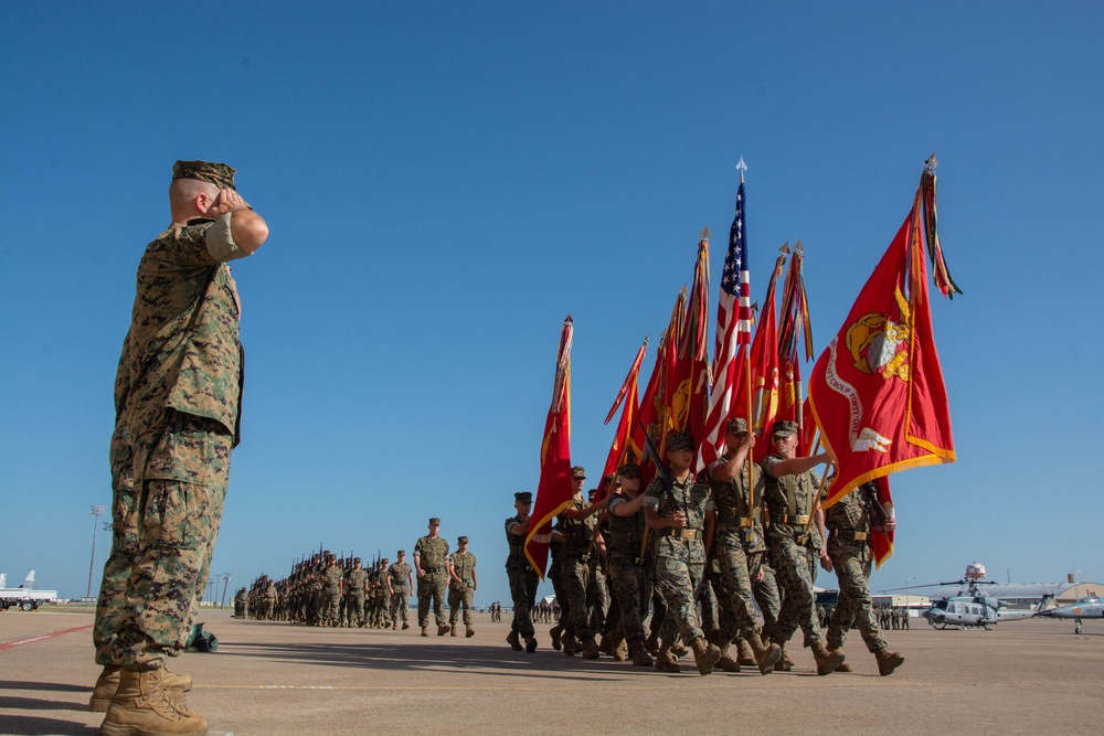 MAG-41 Change of Command