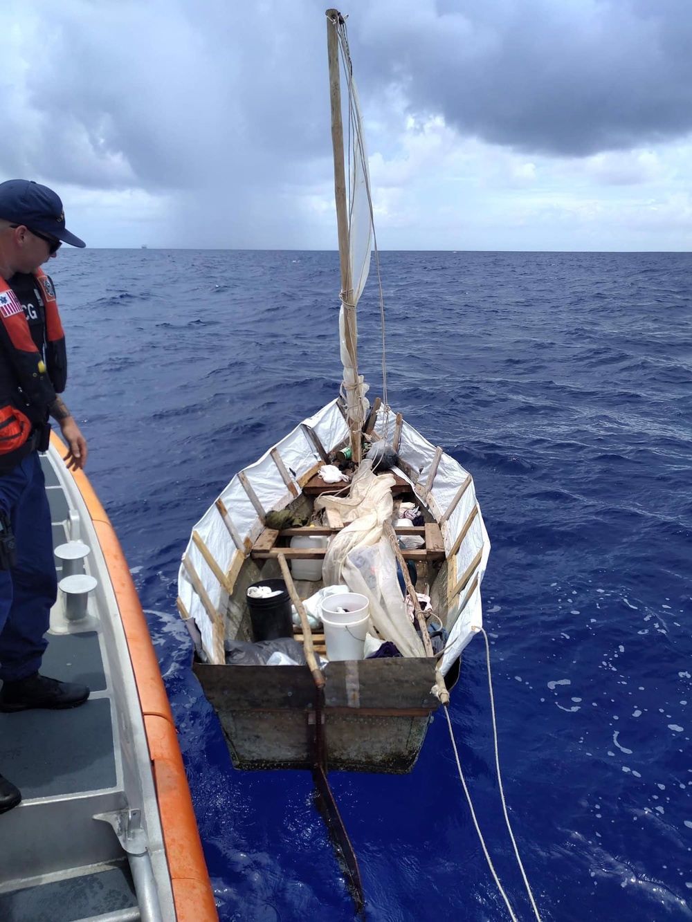 Coast Guard interdicts 5 Cuban migrants 55 miles southwest of Marathon