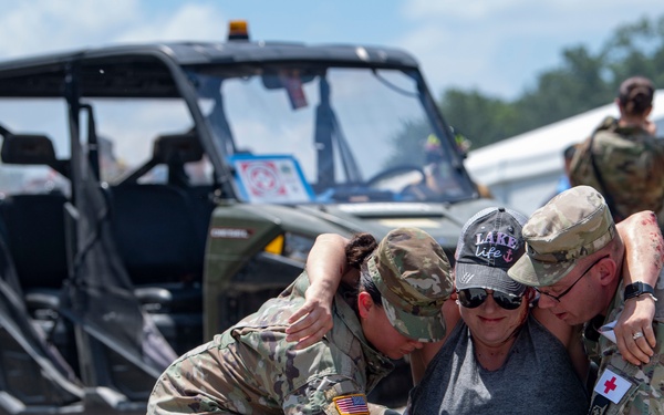 Military, local and state agencies flex medical muscles for WSJ exercise