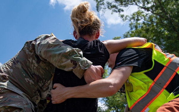 Military, local and state agencies flex medical muscles for WSJ exercise