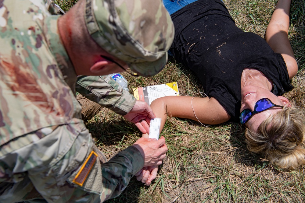 Military, local and state agencies flex medical muscles for WSJ exercise