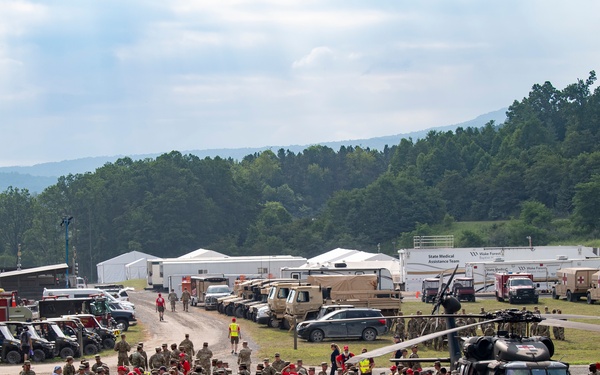 Military, local and state agencies flex medical muscles for WSJ exercise