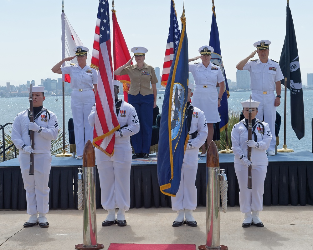 Cmdr. Michelle A. French retrirement