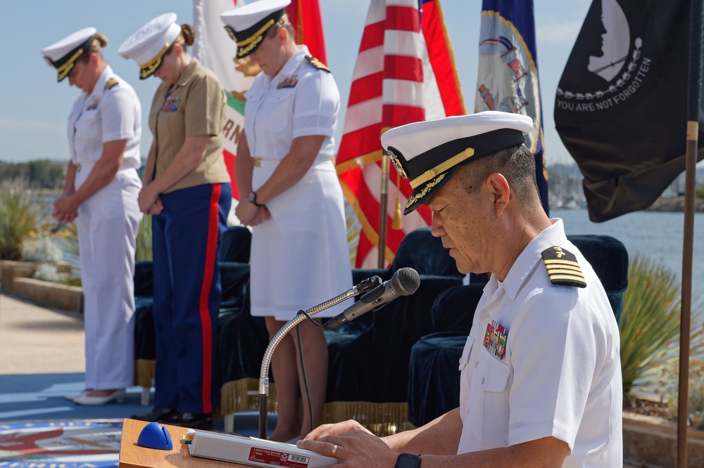 Cmdr. Michelle A. French retrirement