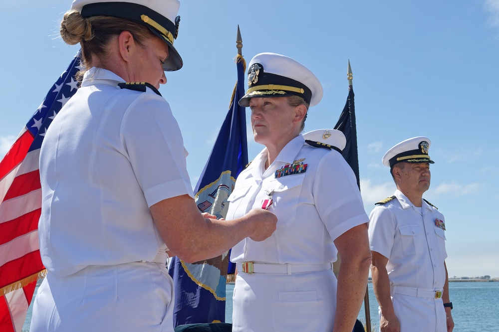 Cmdr. Michelle A. French retrirement