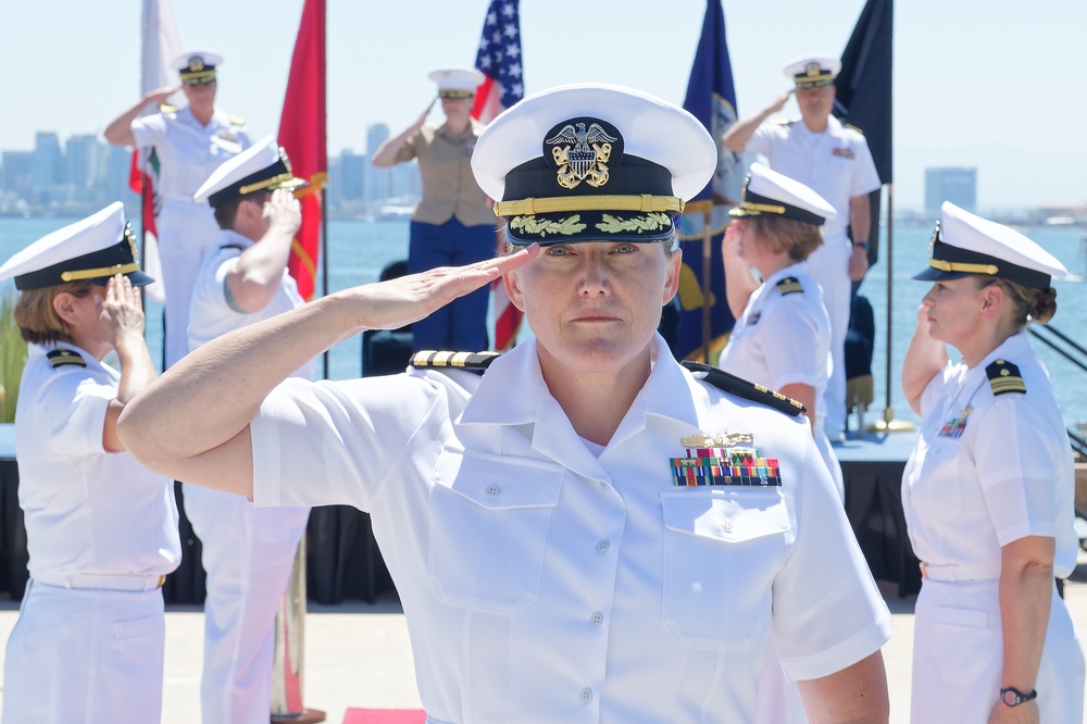 Cmdr. Michelle A. French retrirement