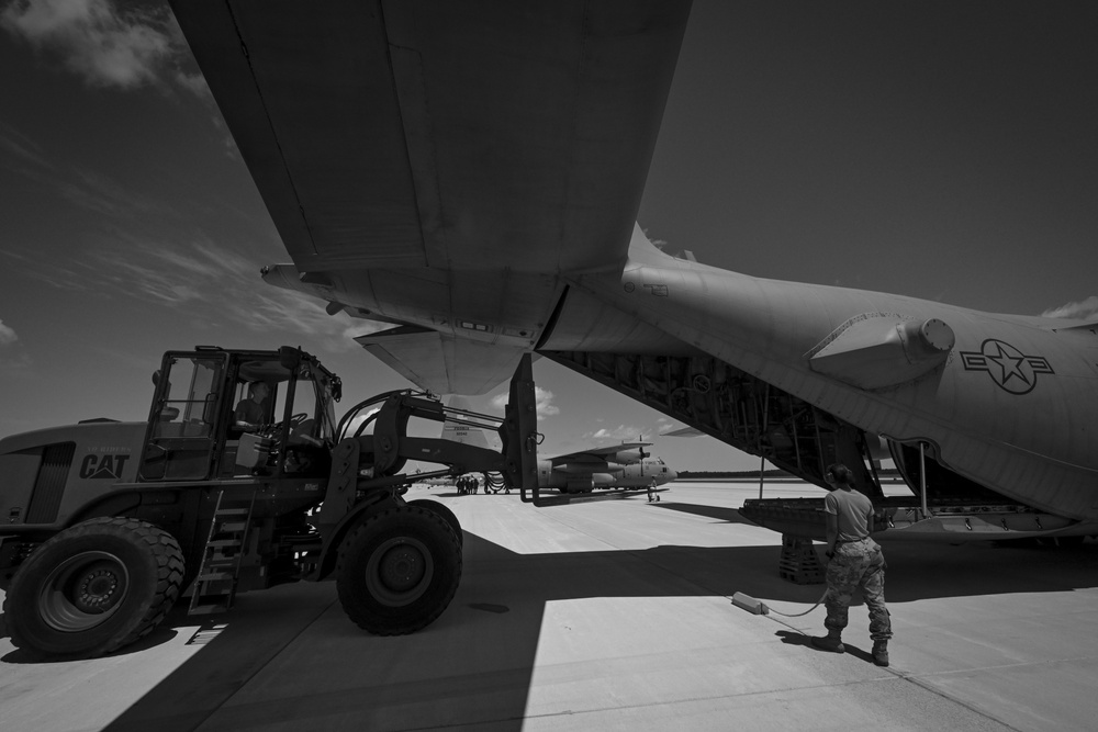 182nd Airlift Wing arrives at Northern Strike 19