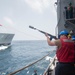 USS Leyte Gulf Conducts a RAS with USNS Arctic