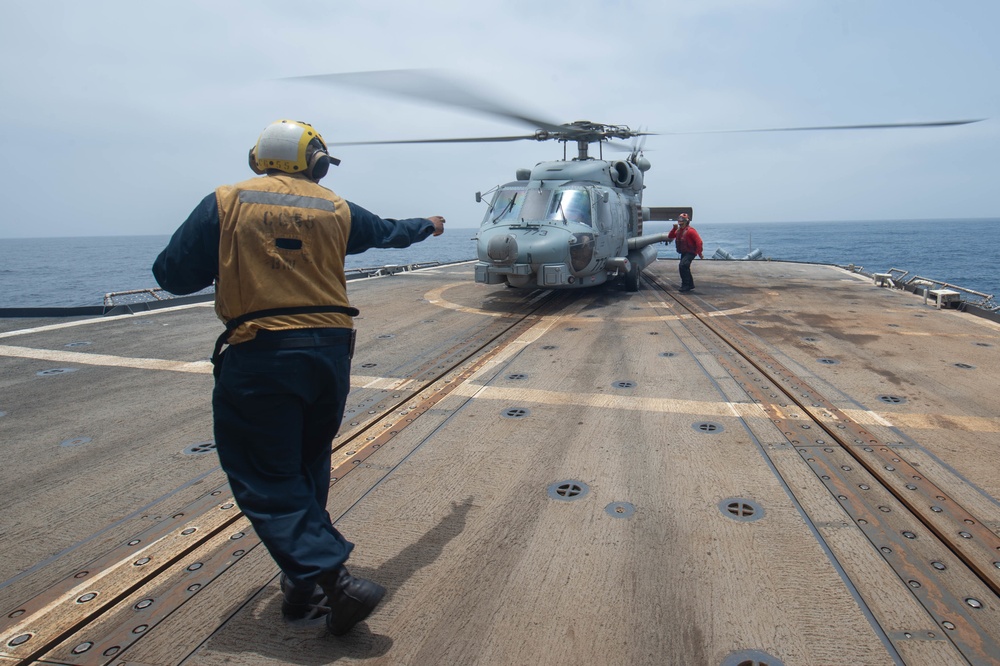 USS Leyte Gulf Flight Operations