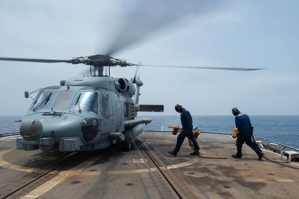 USS Leyte Gulf Flight Operations