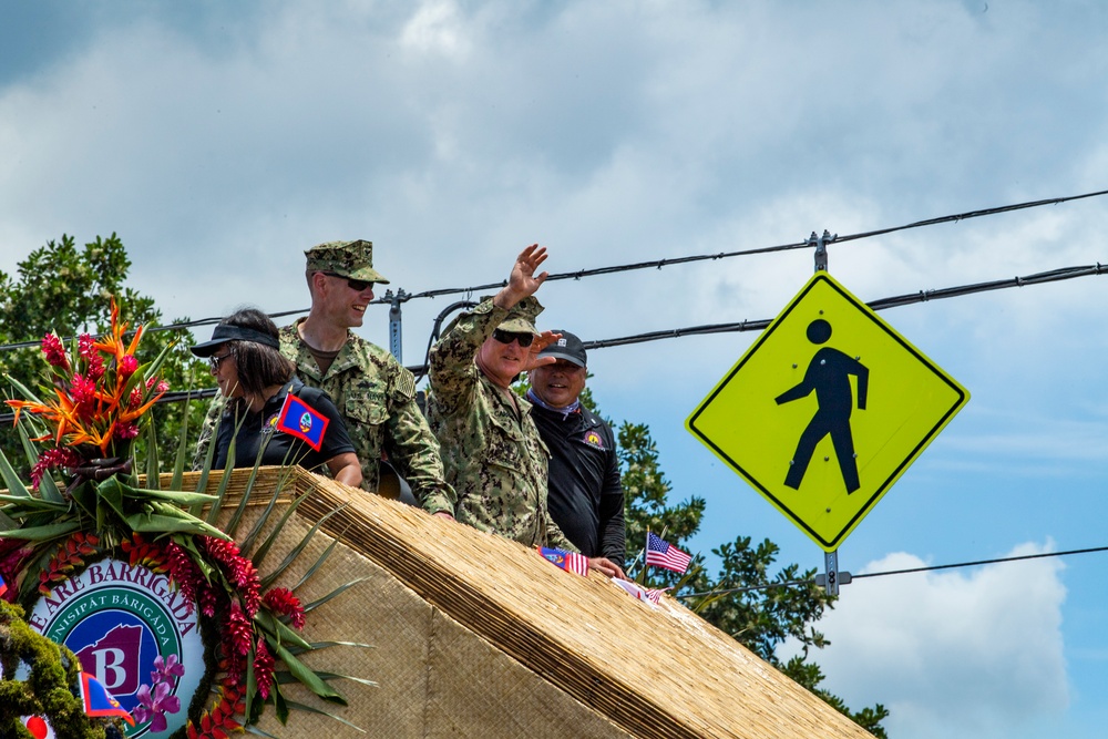 30th NCR, Guam Locals participate in 75th Liberation Day Parade