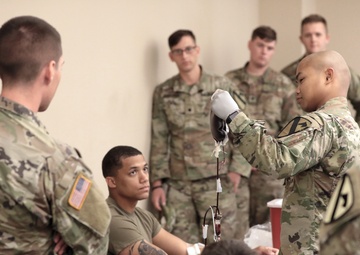 Walking blood bank can save lives on the battlefield