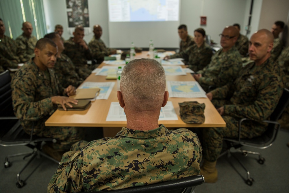 III MEF CG visits MRF-D Marines