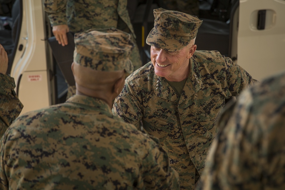 III MEF CG visits MRF-D Marines