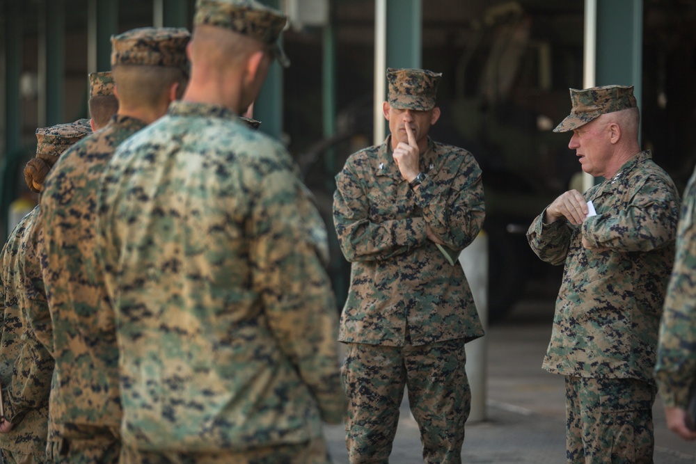 III MEF CG visits MRF-D Marines