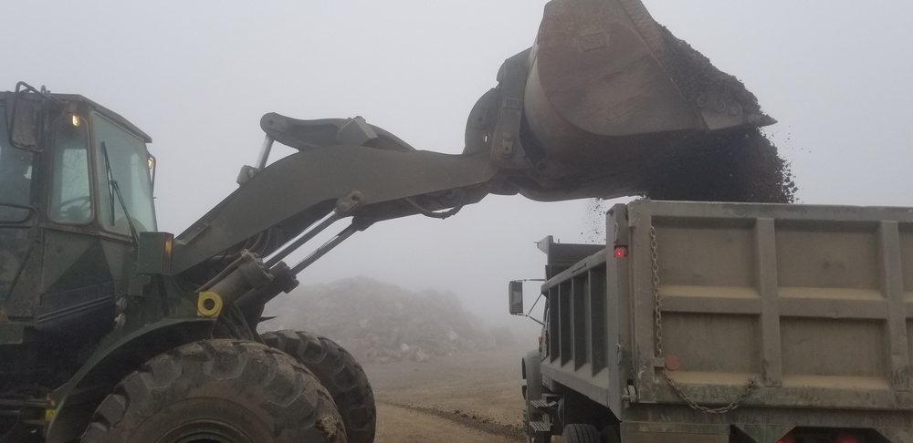 NMCB-4 Conducts Road Repairs