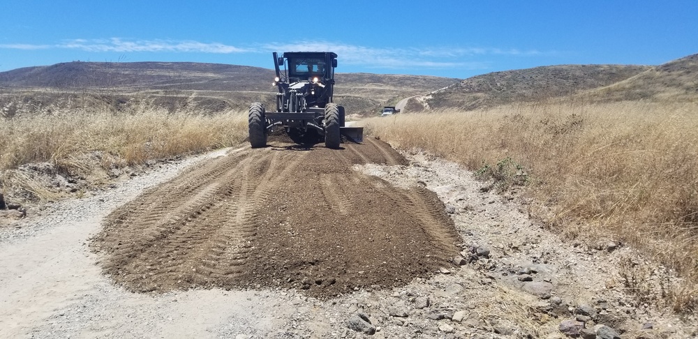 NMCB-4 Conducts Road Repairs