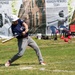 Soldiers participate in international baseball game