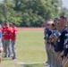 Soldiers participate in international baseball game