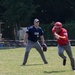 Soldiers participate in international baseball game