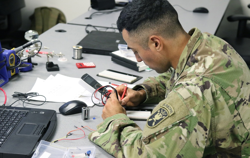 Students Learn Basics Of Circuit Boards