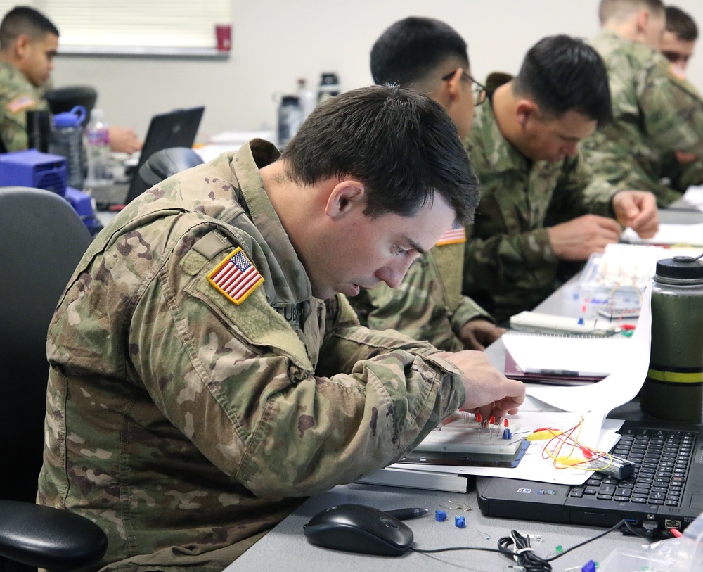 Students Learn Basics Of Circuit Boards