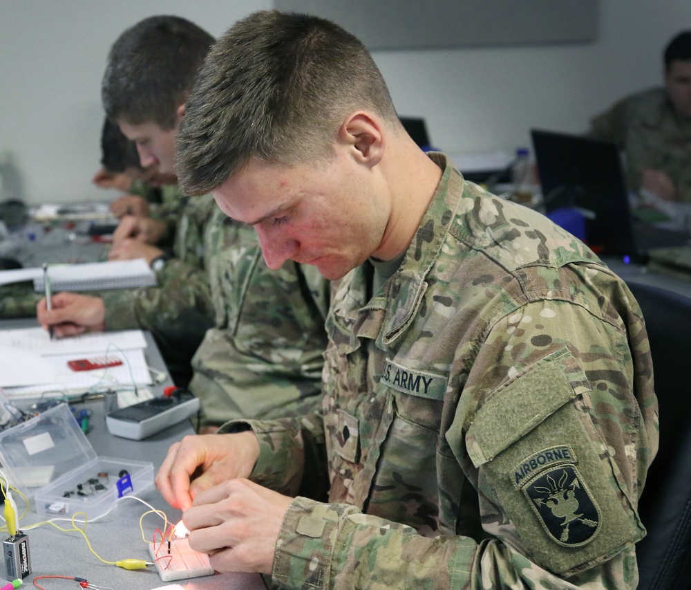 Students Learn Basics Of Circuit Boards