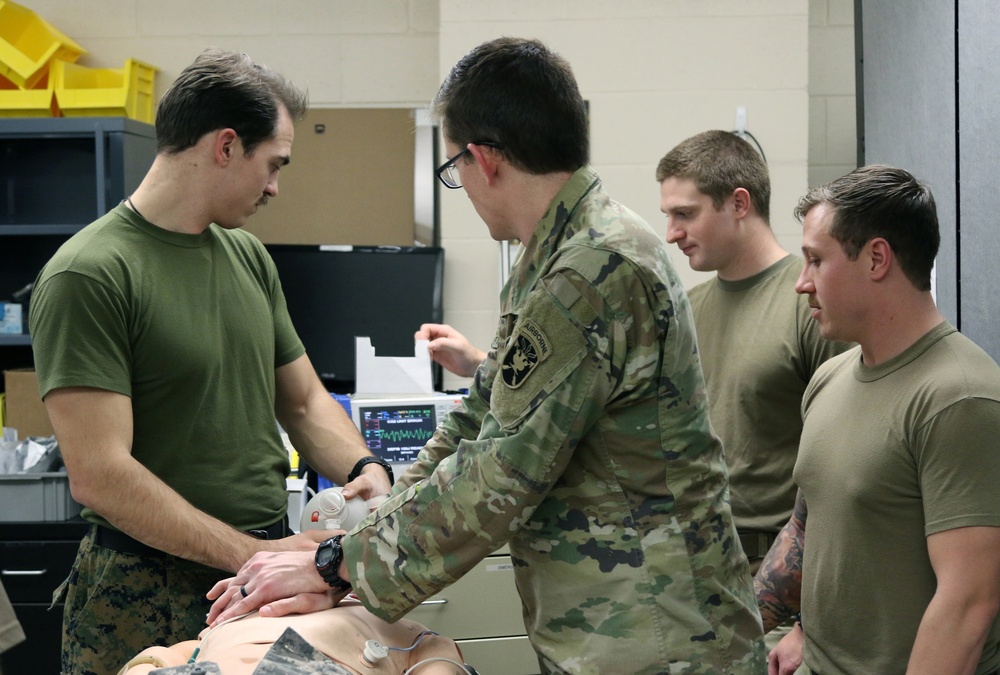 Students Train To Become Special Operations Medics