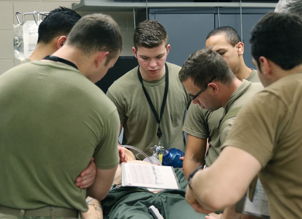 Students Train To Become Special Operations Medics