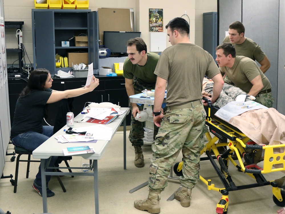 Students Train To Become Special Operations Medics