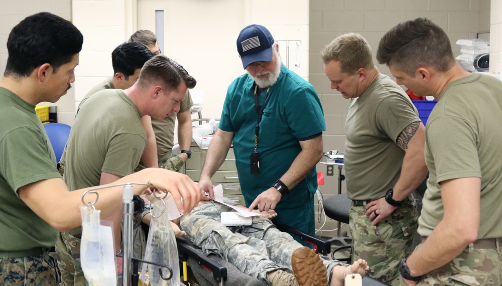 Students Train To Become Special Operations Medics