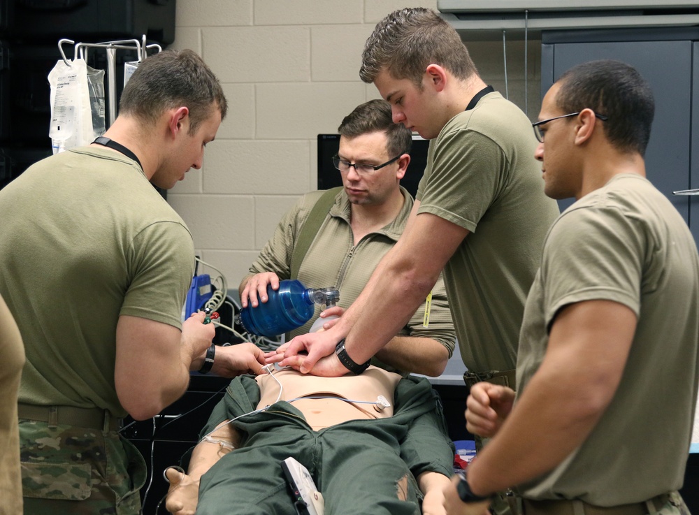 Students Train To Become Special Operations Medics