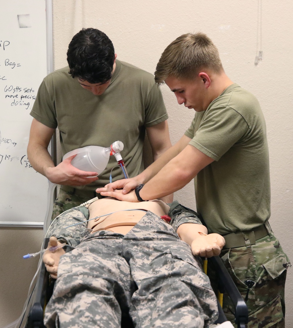 Students Train To Become Special Operations Medics