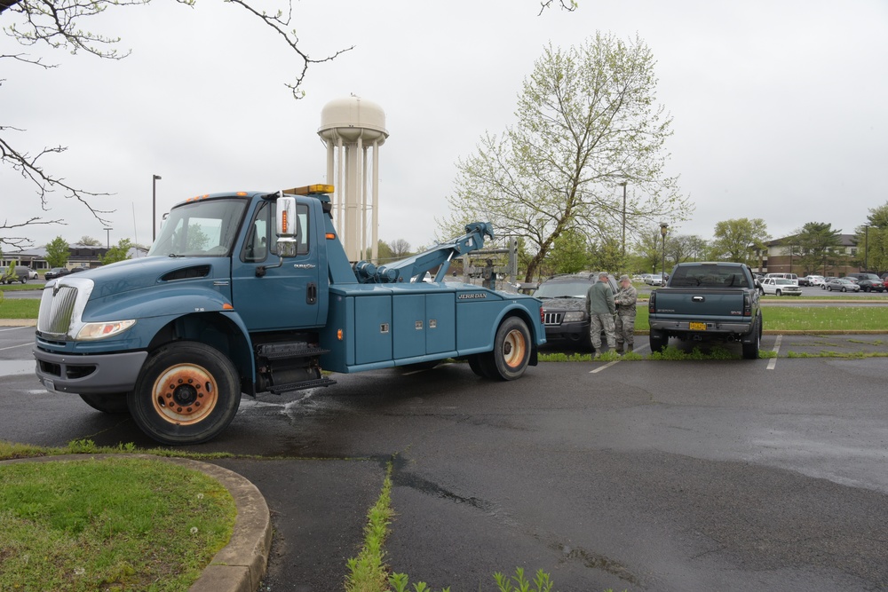 New program clears base of abandoned vehicles