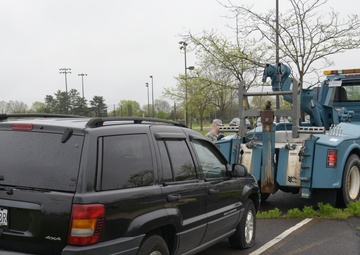 New program clears base of abandoned vehicles