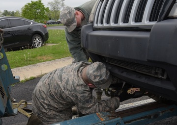 New program clears base of abandoned vehicles