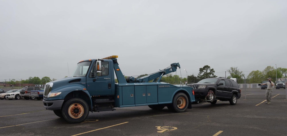 New program clears base of abandoned vehicles