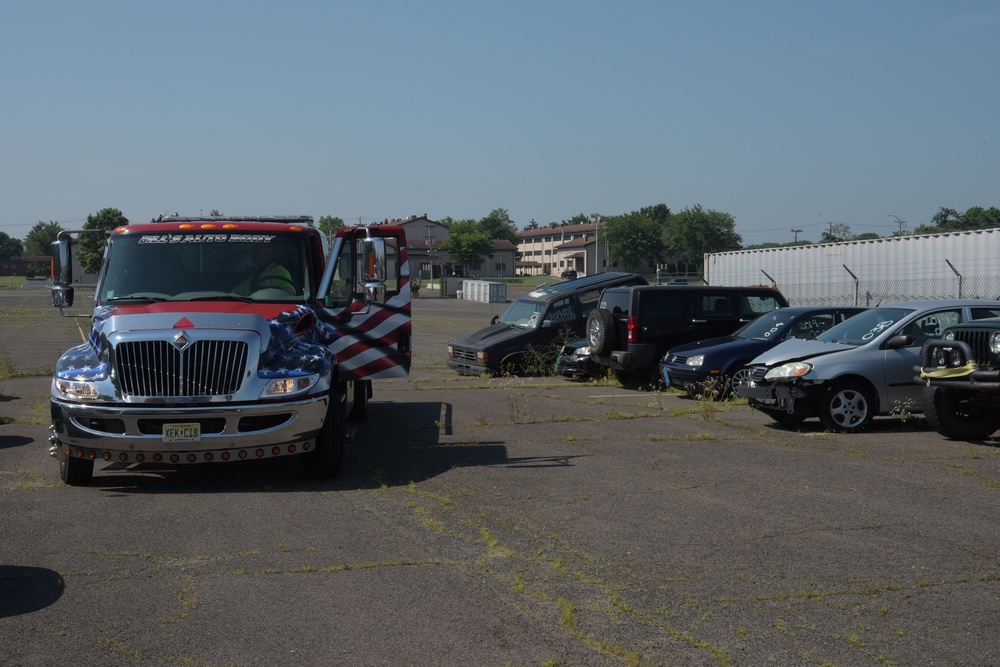 New program clears base of abandoned vehicles